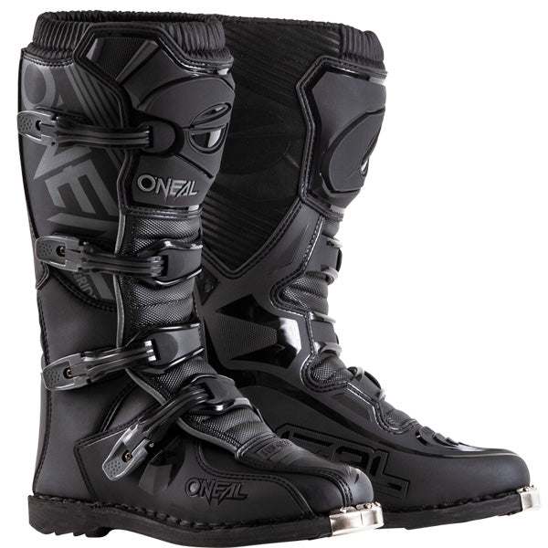 Catalog studio image of O'Neal, Element Boots, SKU 0332-211, color options White, Black, Red, Grey, sizes 7–15