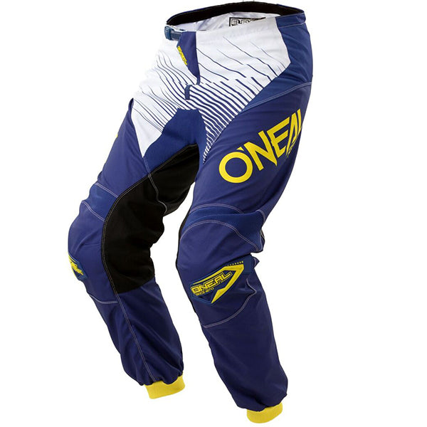Detailed studio photograph of O'Neal, Element Racewear Pant (Youth), Pants, color options Blue/ Yellow, Black/Pink, sizes Y-28, Y-26