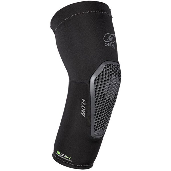Catalog studio image of O'Neal, Flow Elbow Guard (MTB) Mountain Bike, SKU 0259-104, color options Black, sizes XL–XL