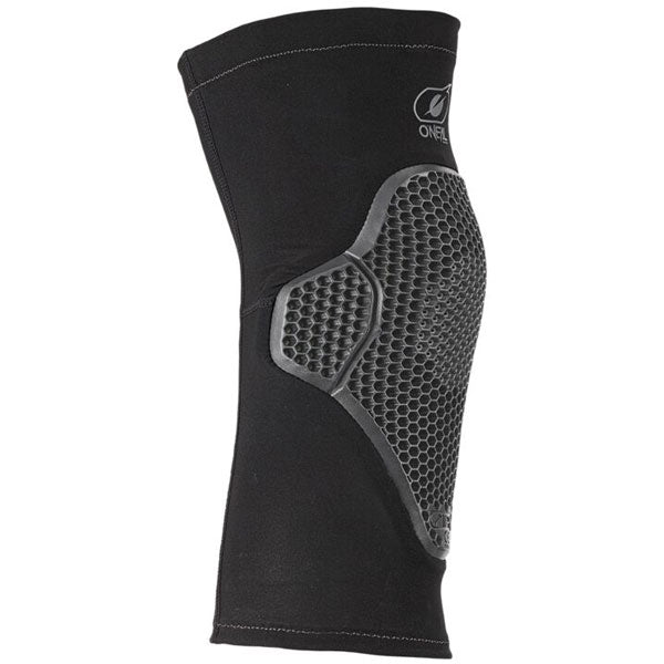 Studio product photo on a neutral background of O'Neal, Flow Knee Guard (MTB) Mountain Bike, Knee & Shin, SKU 0259-003, color options Grey, sizes XL–2X
