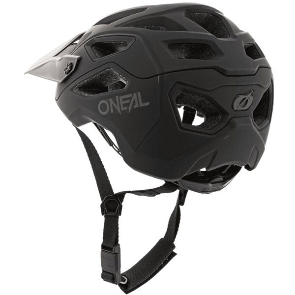 Clean studio photo on a white background of O'Neal, Pike IPX Helmet (MTB) Mountain Bike, color options Black/Grey, sizes S/M, LG/XL
