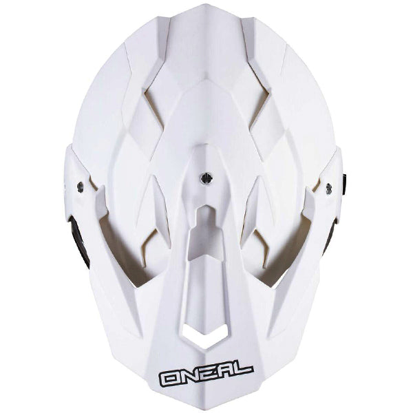 High-resolution studio image of O'Neal, Sierra II Flat Helmet, SKU 0817-501, color options White, Black, sizes XS–2X
