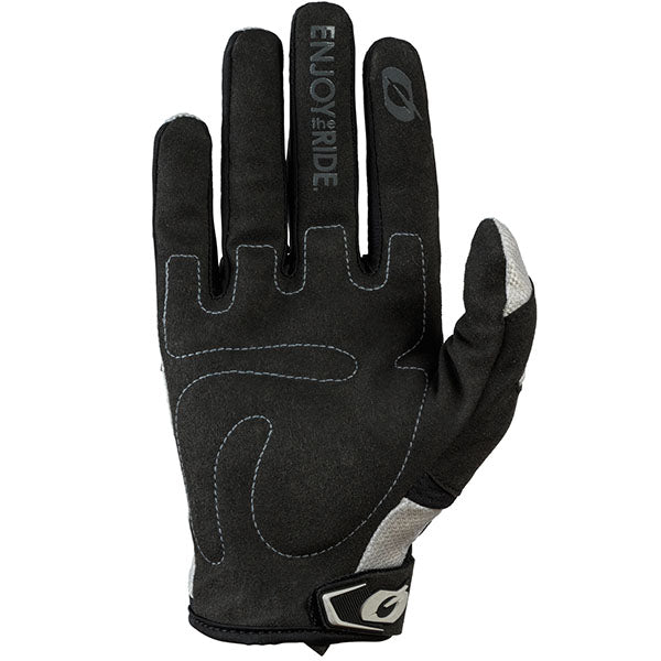 Catalog studio image of O'Neal, Element Gloves, Offroad Gloves, SKU E031-3071, color options Black, Red/Black, Neon/Black, Blue/Black, Grey/Black, Orange/Black, sizes XS–5X