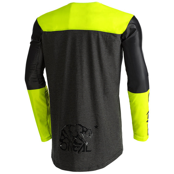 Product photo of O'Neal, Mayhem Hexx Jersey, SKU M003-005, color options Blue/Grey, Black/Yellow, sizes XL–2X