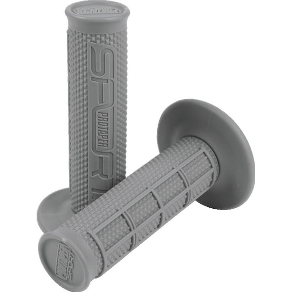 Pro Taper 1/2 Waffle Grips, Clamp-On 1/2 Waffle Grip, Neon Blue/Black, SKU ptr021656.
