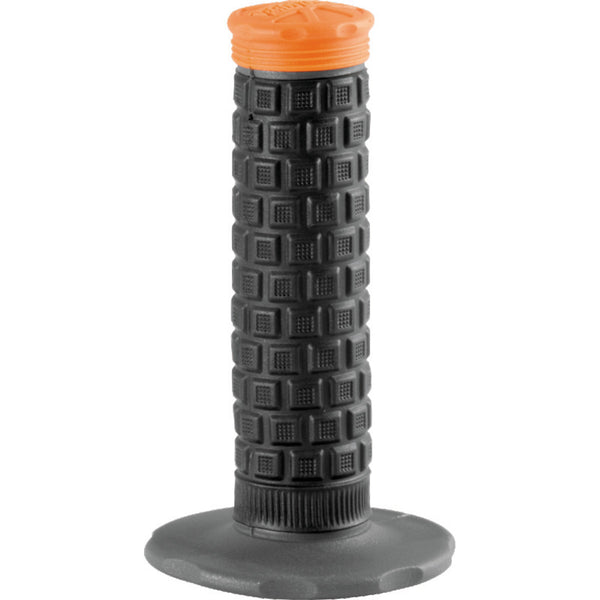 Pro Taper Pillow Top Grips, Pillow Top Lite Grips, Gray/Black/Orange, SKU ptr024888.