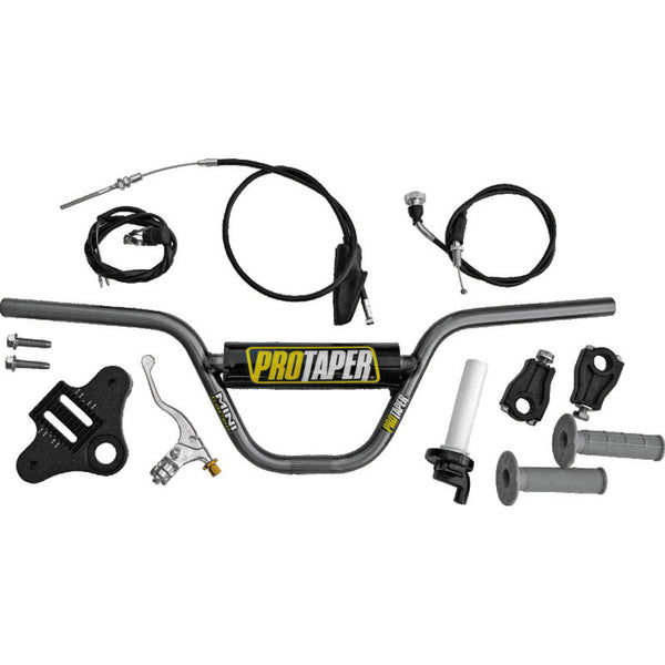 Pro Taper Pit Bike Handlebar Kit, Kawasaki KLX110, SKU ptr022846.