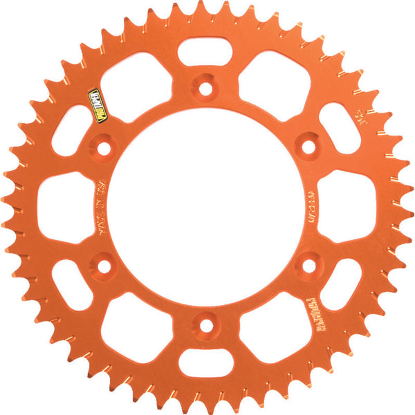 Pro Taper Race Spec MX Aluminum Rear Sprocket (KTM), KTM 65SX / Gas Gas MC65 / Husqvarna TC65, Orange, 47 Teeth, SKU ptr033397.