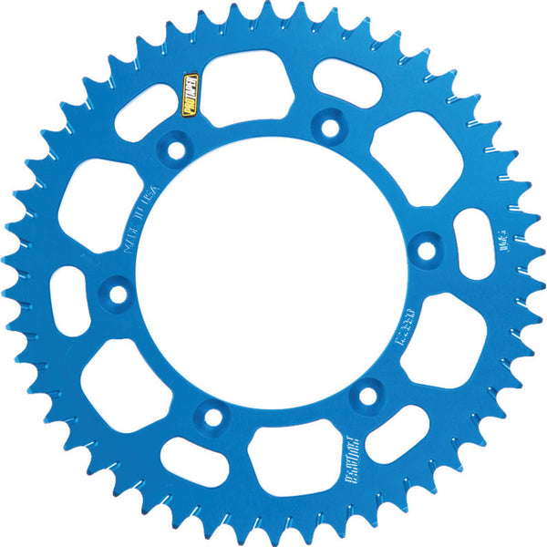 Pro Taper Race Spec MX Aluminum Rear Sprocket (Suzuki), Suzuki/Yamaha, Blue, 48 Teeth, SKU ptr033199.