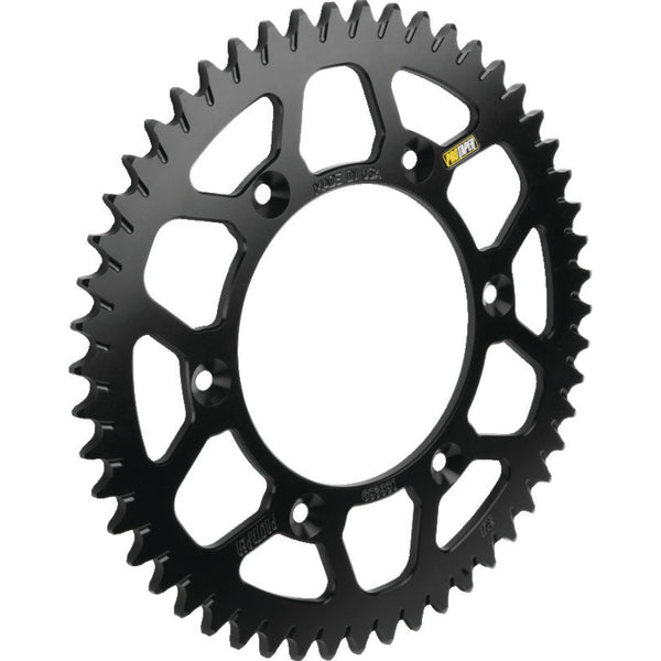 Pro Taper Race Spec MX Aluminum Rear Sprocket (Yamaha), Yamaha, Black, 47 Teeth, SKU ptr030028.