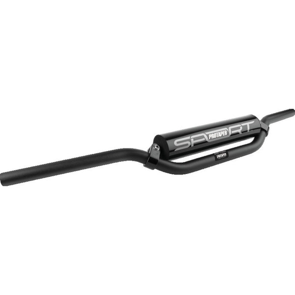 Pro Taper Sport Handlebars, Millville Aluminum Bar Mid-Low, Black, SKU ptr021144.