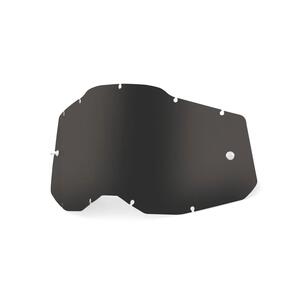 Product photo of 100%, Replacement Lens (Accuri 2/Racecraft 2/Strata 2), Goggle Lens, SKU 5808105500, sizes Blue, Clear, Injected Clear, Dark Smoke, Mirror Blue, Mirror Gold, Mirror Green, Mirror Pink, Mirror Red, Mirror Red/Blue, Mirror Silver, Mirror True Gold