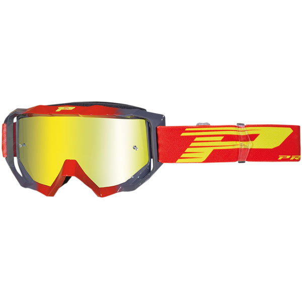 ProGrip 3200 MX Venom Goggles w/Mirror Lens in Red/Blue SKU 26012619