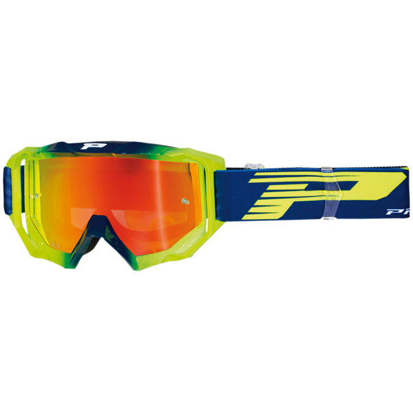 ProGrip 3200 MX Venom Goggles w/Mirror Lens in Yellow/Blue SKU 26012616