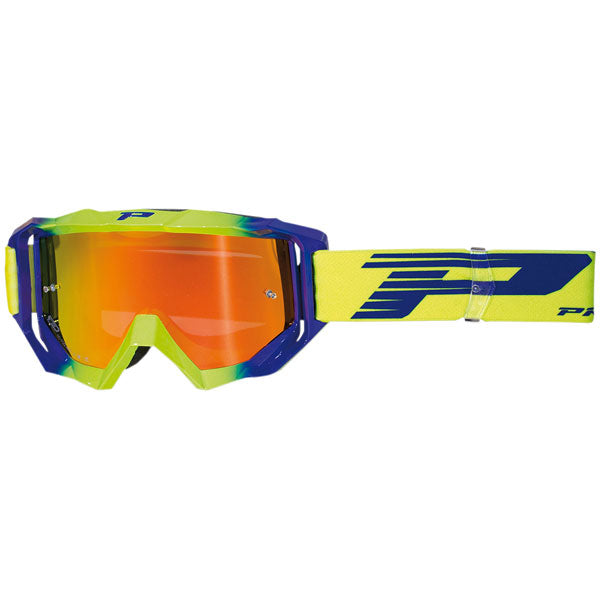 ProGrip 3200 MX Venom Goggles w/Mirror Lens in Black/White SKU 26012617