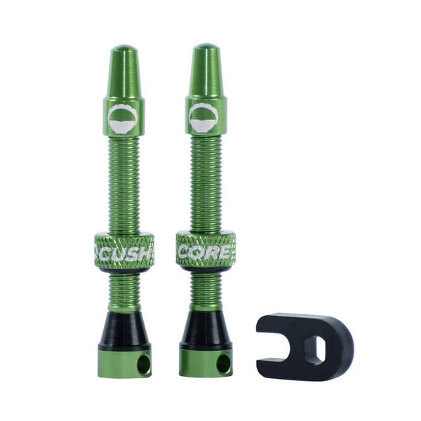 Cush Core - CushCore Valve Set (MTB) - Green - 44mm - SKU: QC3010