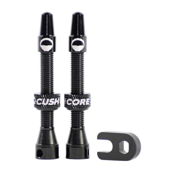 Cush Core - CushCore Valve Set (MTB) - Black - 44mm - SKU: QC3012