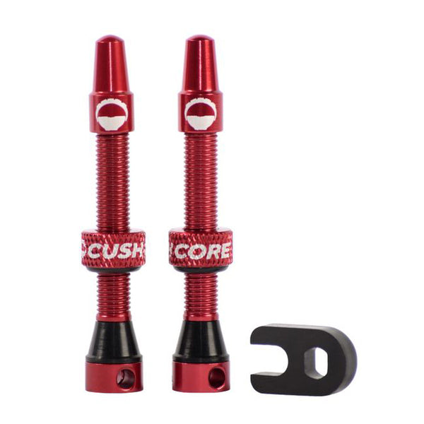 Cush Core - CushCore Valve Set (MTB) - Red - 44mm - SKU: QC3014