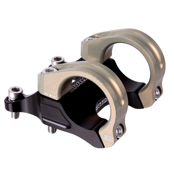 Renthal - Integra II Stem (MTB) Black/Gold - SKU: STM116-BKAG - alternate view