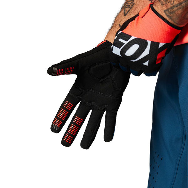 Product image of Fox Racing - Ranger Gel Gloves (MTB) SKU:27599-050-M | Sizes: SM, MD, LG, XL, 2XL | Designed for Mountain Bike, BMX and E-Bike riders | Available at BTO Sports