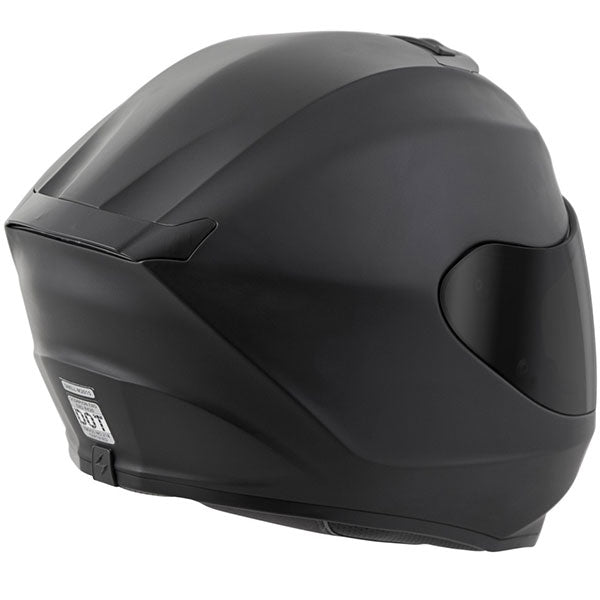 Scorpion EXO - EXO-R420 Solid Helmet, detail view, color options: 2XL, 3XL, 4XL, L, M, S, XL, XS, sizes: Black, Matte Black, Titanium, White