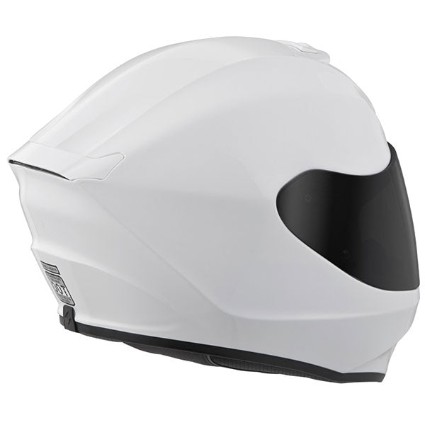 Scorpion EXO - EXO-R420 Solid Helmet, detail view, color options: 2XL, 3XL, 4XL, L, M, S, XL, XS, sizes: Black, Matte Black, Titanium, White