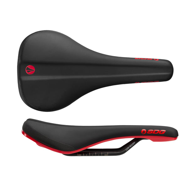 SDG - Bel-Air V3 Saddle (MTB) Black/Red - SKU: 6331