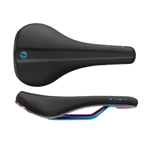 SDG - Bel-Air V3 Saddle (MTB) Black/Oil Slick - SKU: 6339
