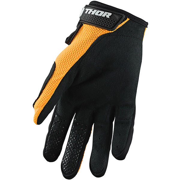 Product image of sector glove orange 1 625a0a60 d831 43d1 b260 f6b5283574e9 motocross gloves showing fit, construction, and colorway | Available at BTO Sports