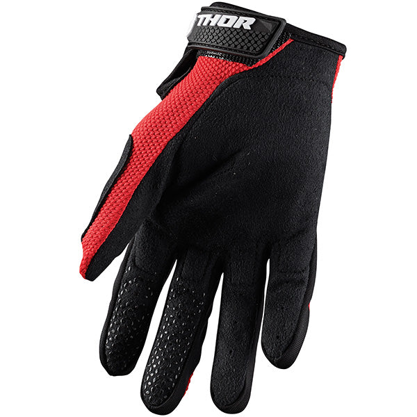 Product image of sector glove red 1 c9d73e15 afcc 4079 b0ae 1038a1433cf6 motocross gloves showing fit, construction, and colorway | Available at BTO Sports