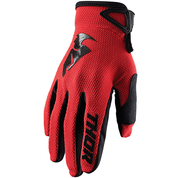 Product image of sector glove red fade85d2 12f9 4493 b48c 5b670a32d9b5 motocross gloves showing fit, construction, and colorway | Available at BTO Sports