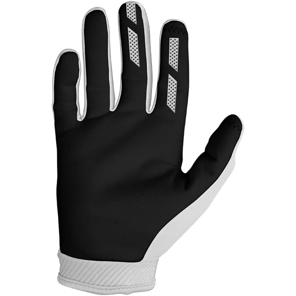Product image of Seven MX annex 7 dot gloves white 1 e0ee7c76 be47 49ab a598 3f51f9c919d0 motocross gloves showing fit, construction, and colorway | Available at BTO Sports