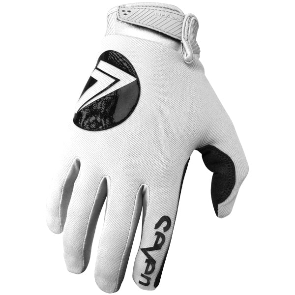Product image of Seven MX annex 7 dot gloves white 058b6b34 029e 467f b6d4 e489e0d231a6 motocross gloves showing fit, construction, and colorway | Available at BTO Sports