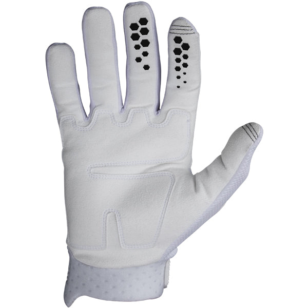 Product image of Seven MX rival ascent glove white 1 1414a4dc eb71 4481 98 01c9a66f27dd motocross gloves showing fit, construction, and colorway | Available at BTO Sports
