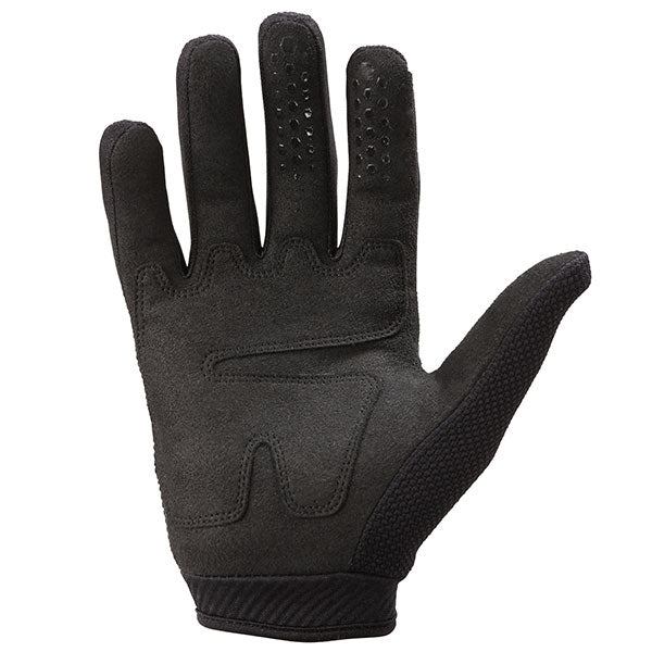 Product image of Seven MX rival zone glove black 1 motocross gloves showing fit, construction, and colorway | Available at BTO Sports