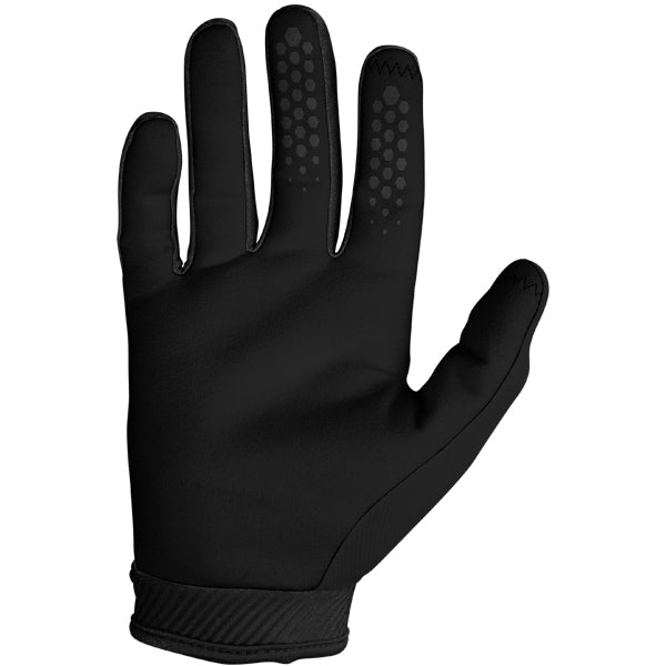 Product image of Seven MX zero cold weather gloves black black 1 f6c45553 7e1b 4b69 bda7 94aa34e6c669 motocross gloves showing fit, construction, and colorway | Available at BTO Sports