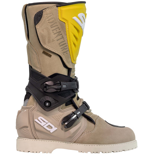 Studio product photo on a white background of sidi adventure 2 gore bt sand 002, showing overall shape and visible design details, SKU 2102000339