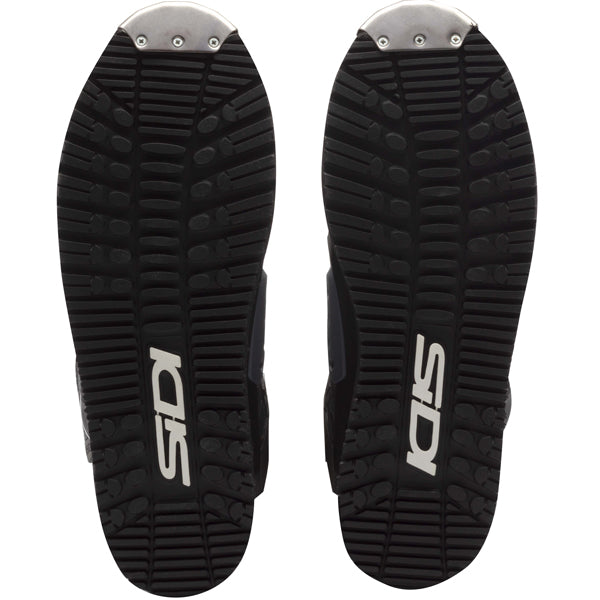 High-resolution studio image of Sidi - Crossair HD Enduro Boots; showing boot profile, closure hardware, and sole tread; SKU 2316000540