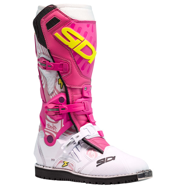 Studio photo on a white background of Sidi - Crossair HD Enduro Boots; showing boot profile, closure hardware, and sole tread; SKU 2316000540