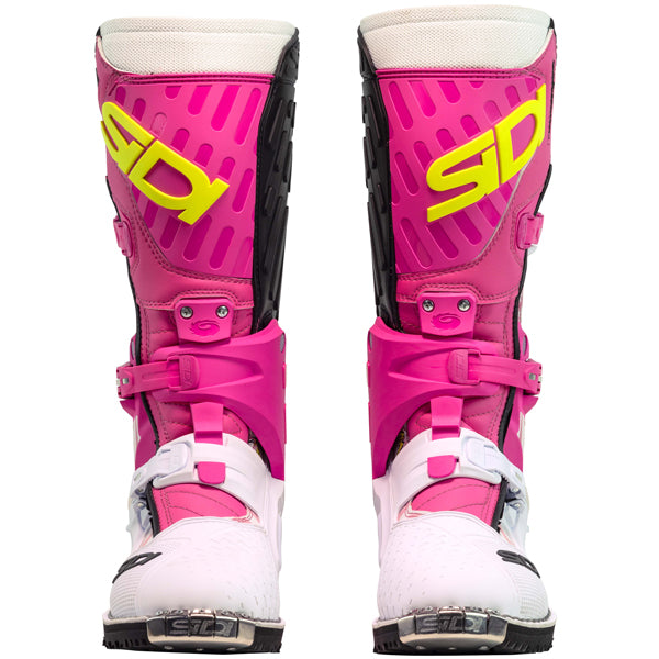 High-resolution studio image of Sidi - Crossair HD Enduro Boots; showing boot profile, closure hardware, and sole tread; SKU 2316000540