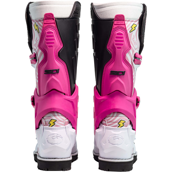 Studio photo on a white background of Sidi - Crossair HD Enduro Boots; showing boot profile, closure hardware, and sole tread; SKU 2316000540