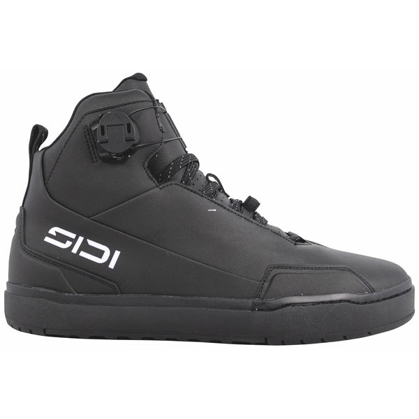 Studio photo on a white background of Sidi - Kyro Riding Shoes; showing overall shape and visible design details; SKU 2352000540; Colors: Black, Ice White