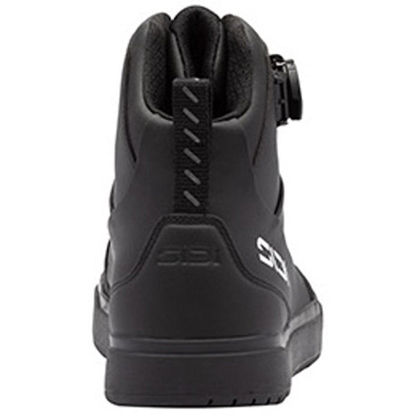 High-resolution studio image of Sidi - Kyro Riding Shoes; showing overall shape and visible design details; SKU 2352000540; Colors: Black, Ice White