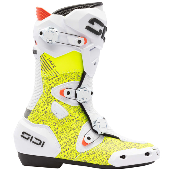 Professional studio photo of Sidi - Mag 2 Air Boots; showing boot profile, closure hardware, and sole tread; SKU 2011003142
