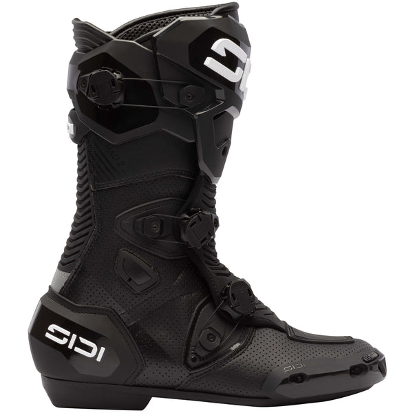 Studio photo on a white background of Sidi - Mag 2 Air Boots; showing boot profile, closure hardware, and sole tread; SKU 2011003142