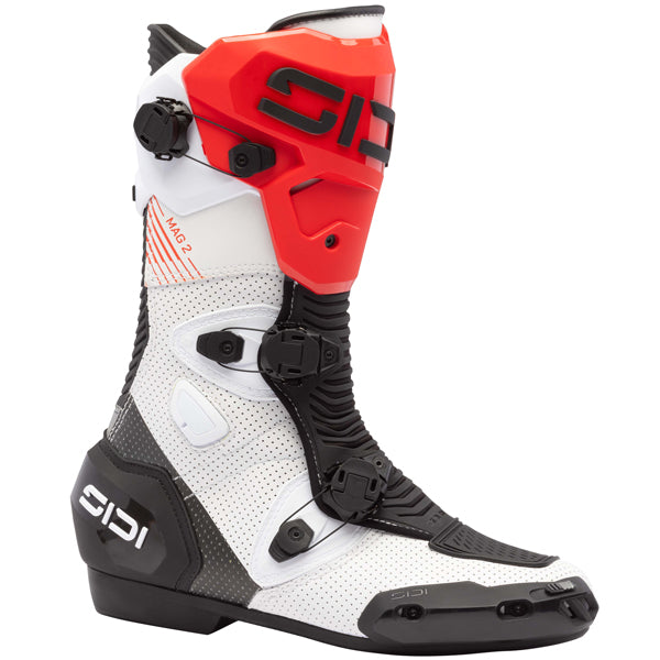 Professional studio photo of Sidi - Mag 2 Air Boots; showing boot profile, closure hardware, and sole tread; SKU 2011003142