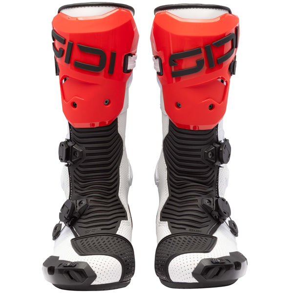 Studio photo on a white background of Sidi - Mag 2 Air Boots; showing boot profile, closure hardware, and sole tread; SKU 2011003142