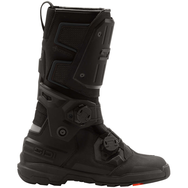 Studio photo on a white background of Sidi - Taurus GTX Boots; showing boot profile, closure hardware, and sole tread; SKU 2322000541