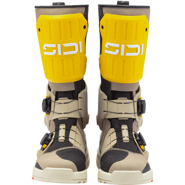 Studio photo on a white background of Sidi - Taurus GTX Boots; showing boot profile, closure hardware, and sole tread; SKU 2322000541