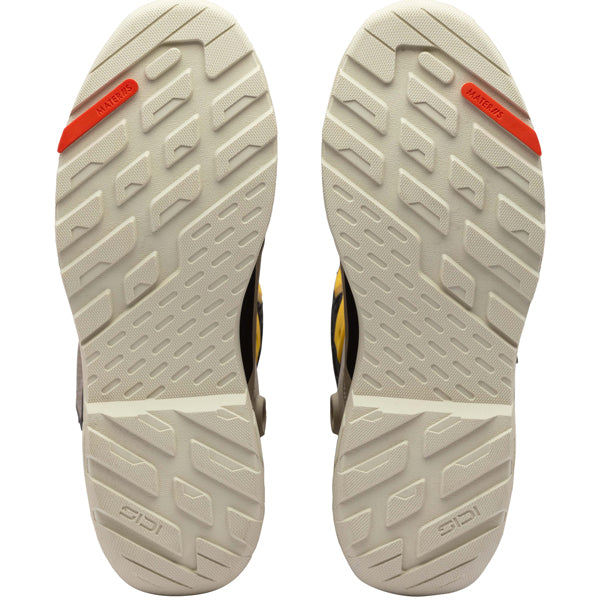 Professional studio photo of Sidi - Taurus GTX Boots; showing boot profile, closure hardware, and sole tread; SKU 2322000541; Colors: Black, Tan, Green